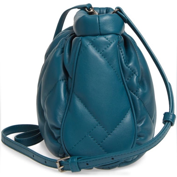 Kensington Soft Quilted Leather Clutch with Removable Strap - Picture 5 of 6